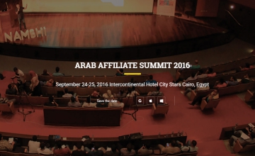 Avazu Holding邀您相聚2016 Arab Affiliate Summit