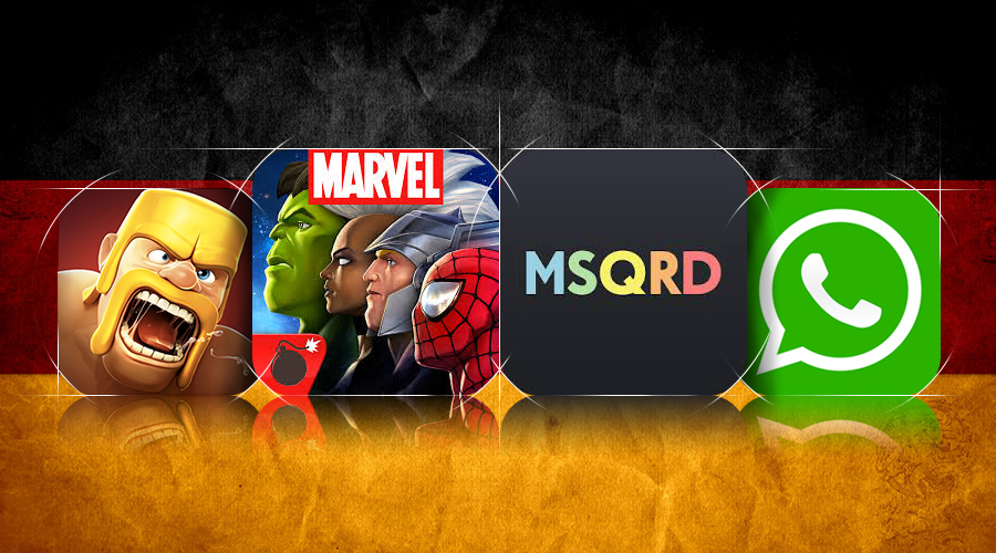 德国应用市场揭秘： iOS & Google Play月度下载近2亿，收入高达5940万欧元