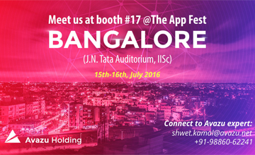 Avazu Holding was Invited to the App Fest 2016 in India to Discuss Future App Development
